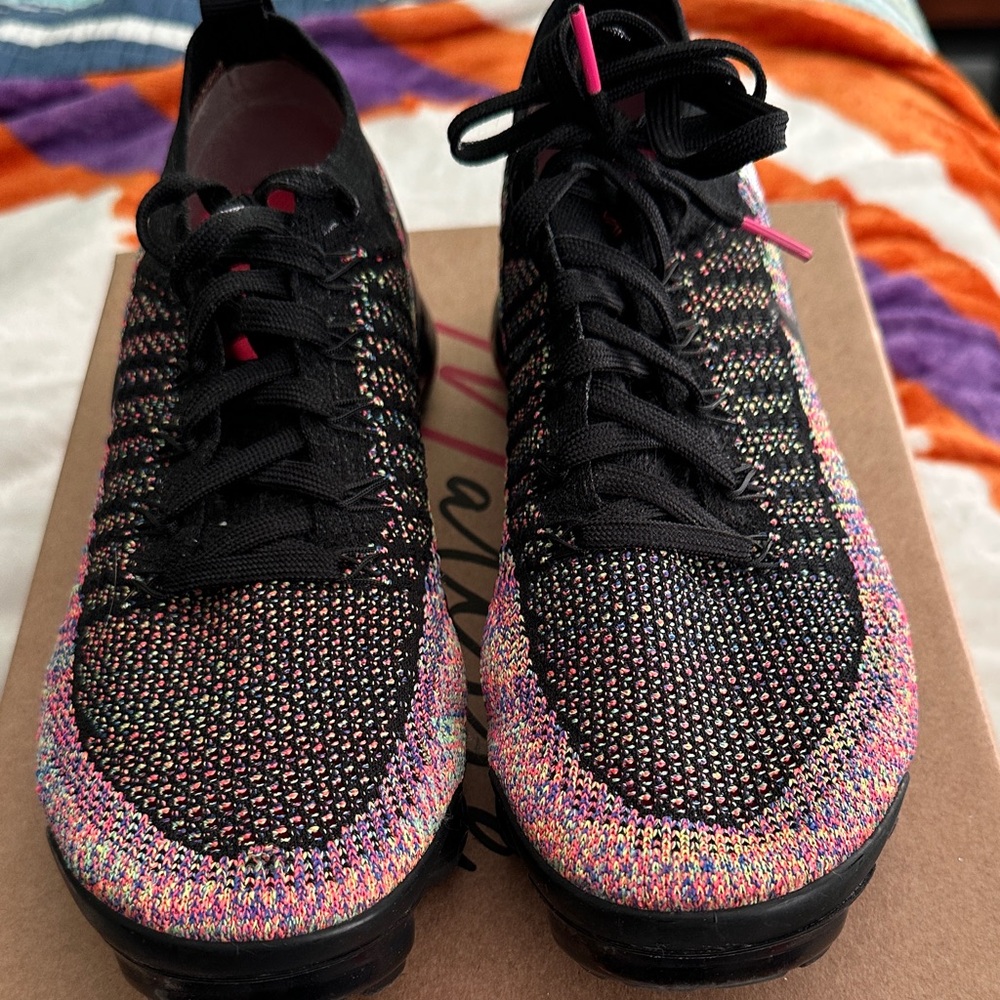 Multicolor Knit Women's Sneakers